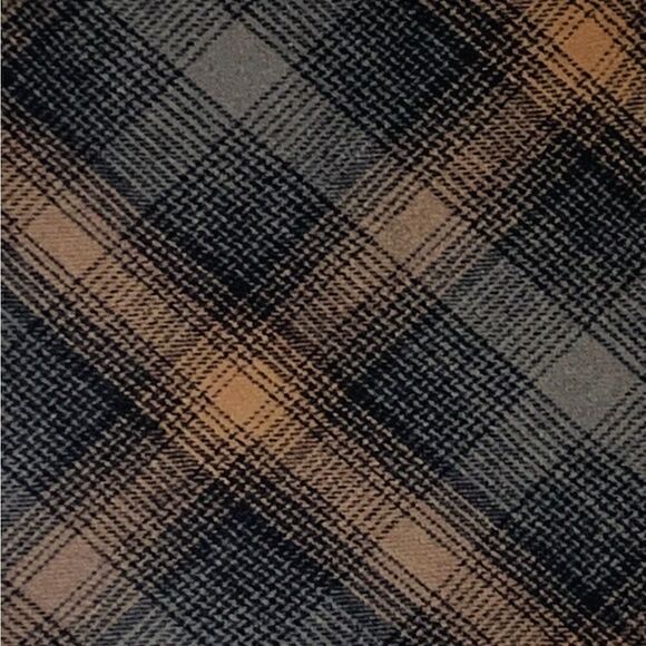 Penguin Grey and Tan Wool Plaid Mini Pencil Skirt | Size 6 - Picture 5 of 7